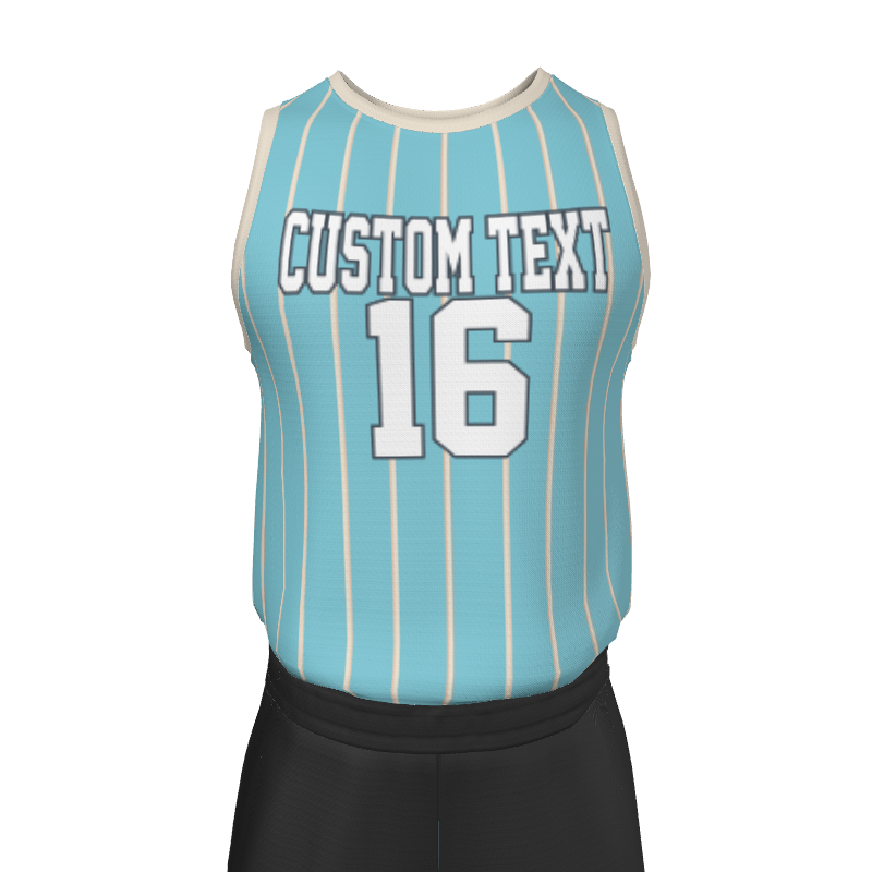 Basketball Pinstripes Reversible Sublimated Basketball Jersey. (x 1)